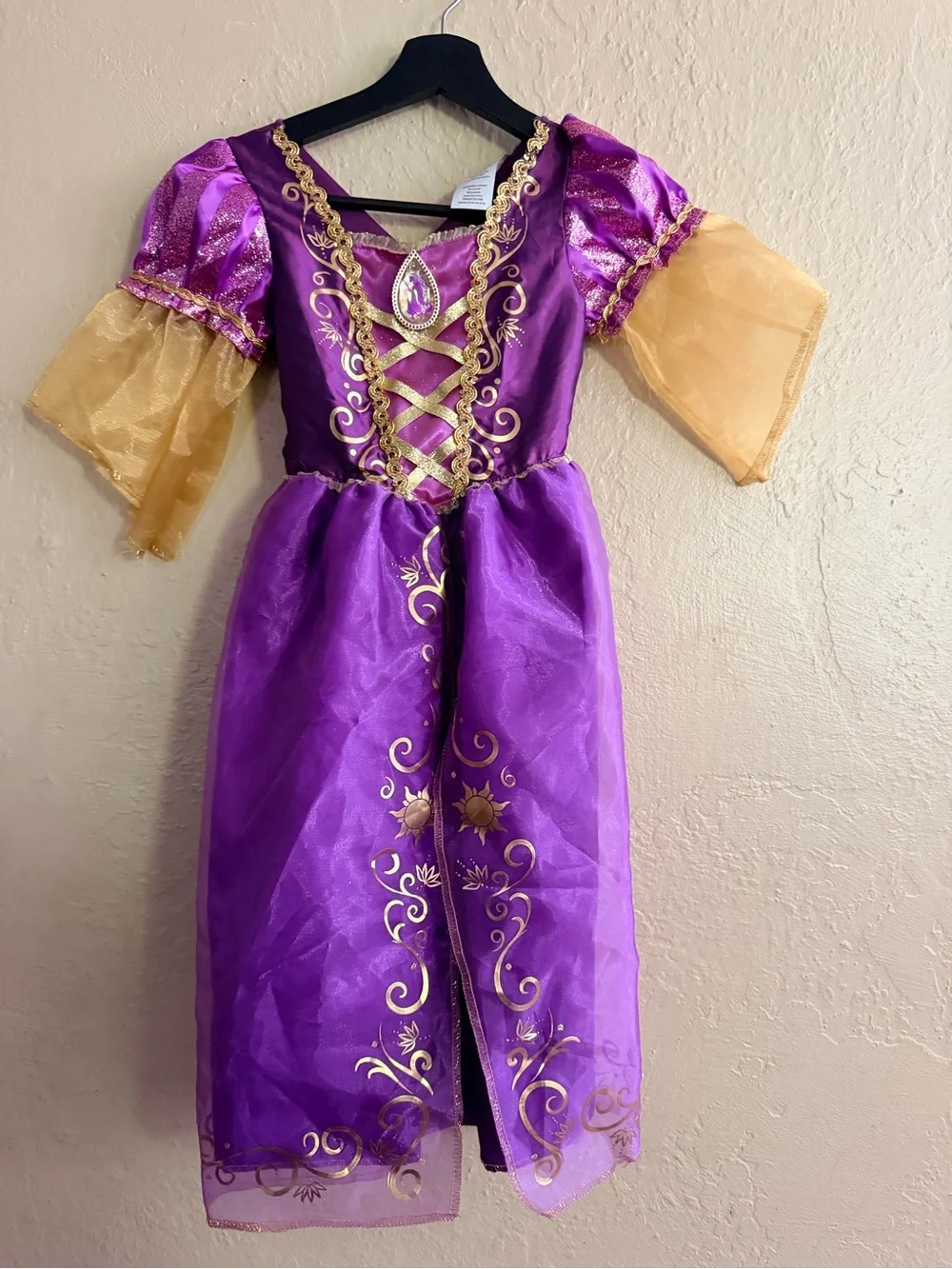 Disney Purple and Gold Princess Dress Costume